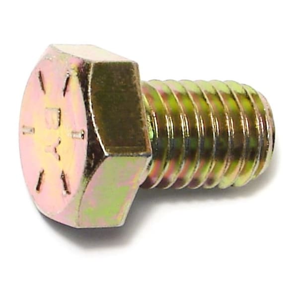 Midwest Fastener Grade 8, 1/2"-13 Hex Head Cap Screw, Zinc Yellow Steel, 3/4 in L, 4 PK 62921 - main